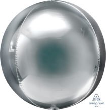 jumbo silver orbz balloon
