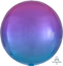 ombre pink & blue orbz