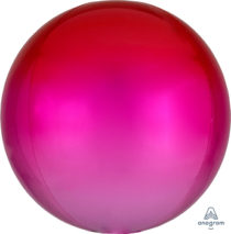 ombre red & pink orbz