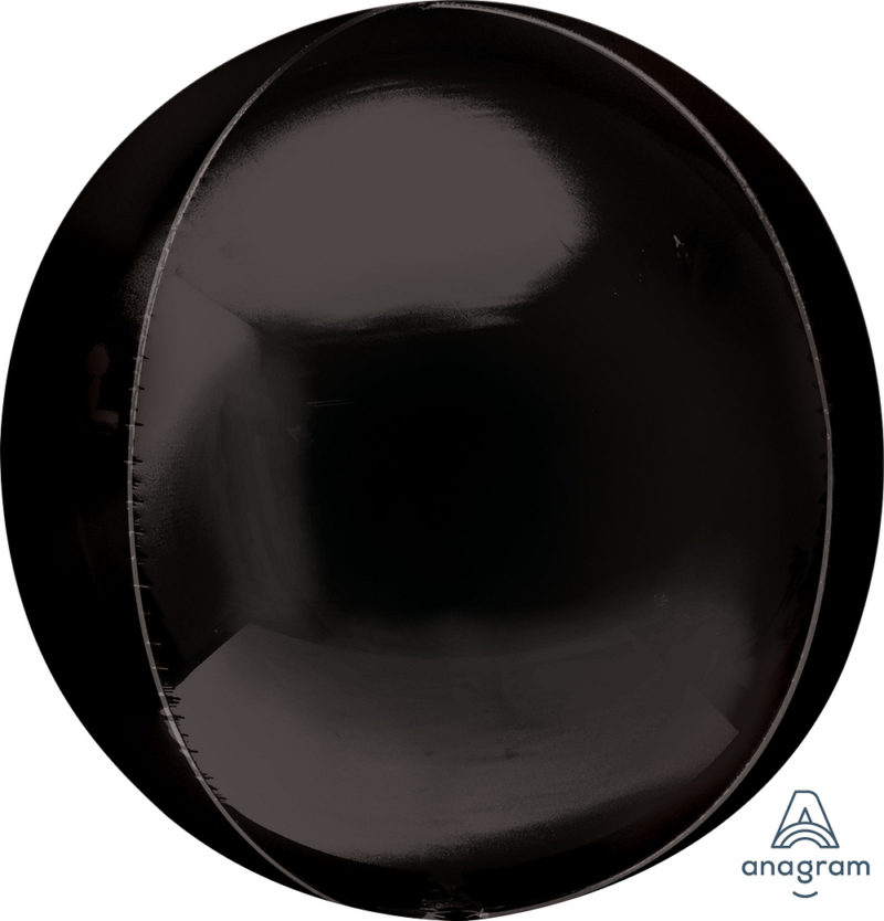 jumbo black orbz balloon
