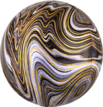black marblez orbz balloon