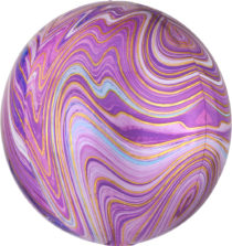 purple marblez orbz balloon