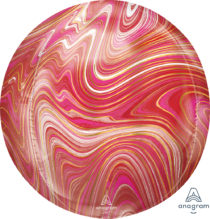 red & pink marblez orbz