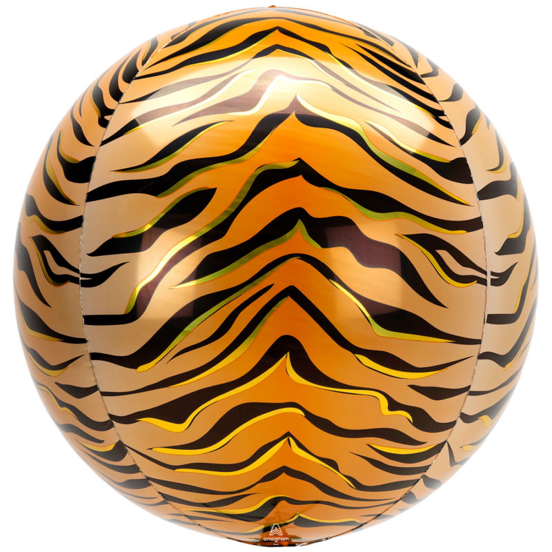 animalz tiger print orbz 15 inch
