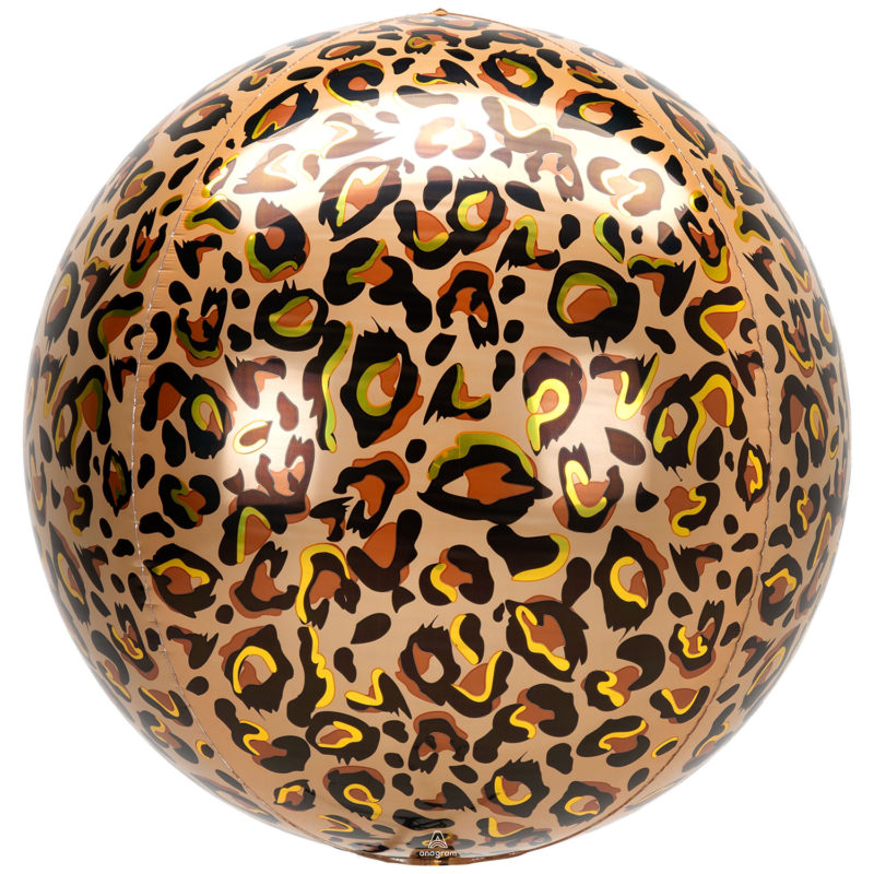 animalz leopard print orbz 15 inch