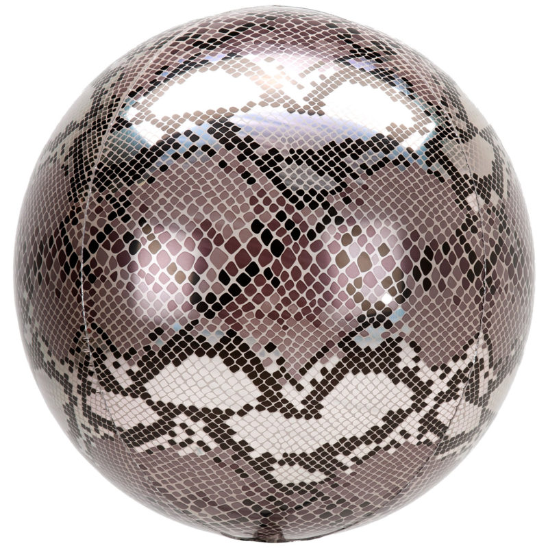 animalz snake skin print orbz 15 inch