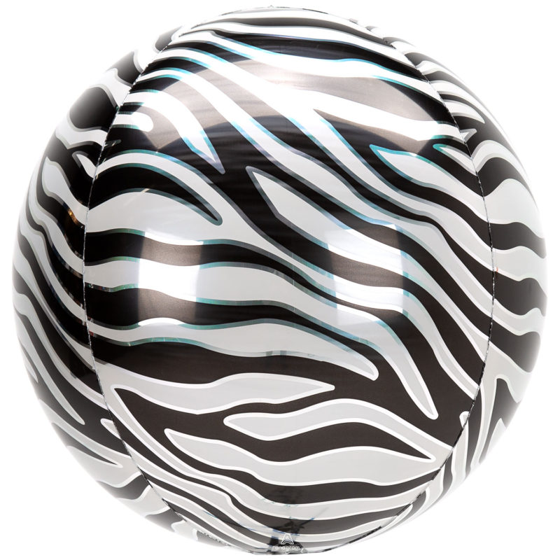 animalz zebra print orbz