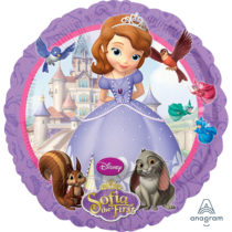 sofia the first 18" foil balloon