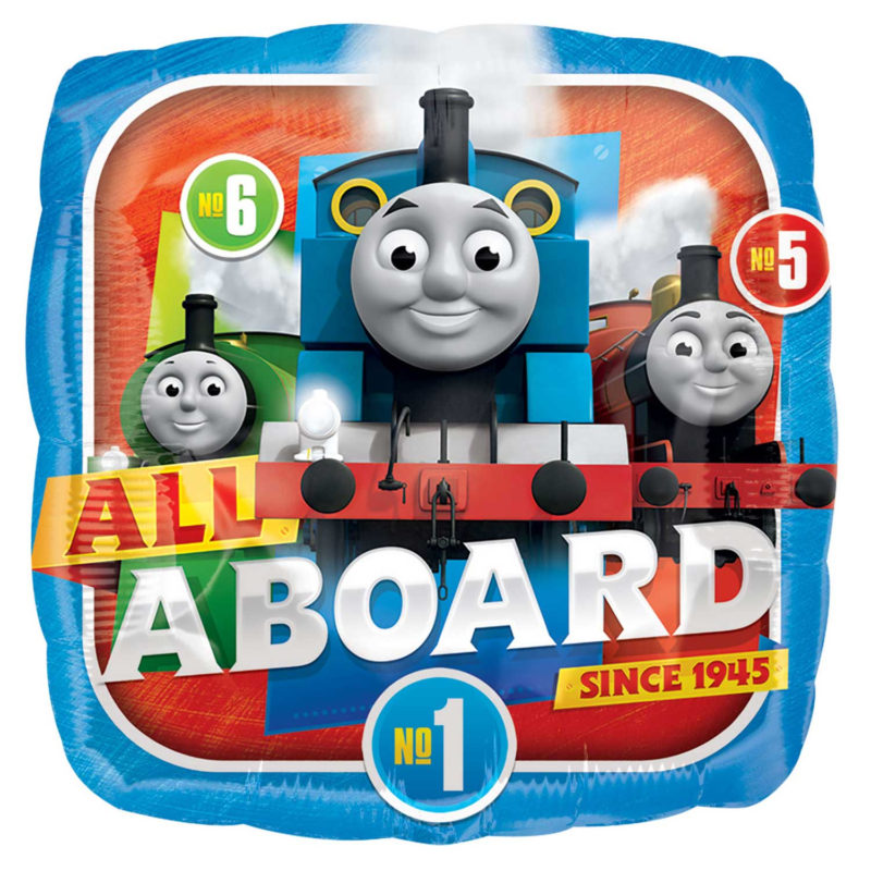 thomas happy birthday 18" foil balloon