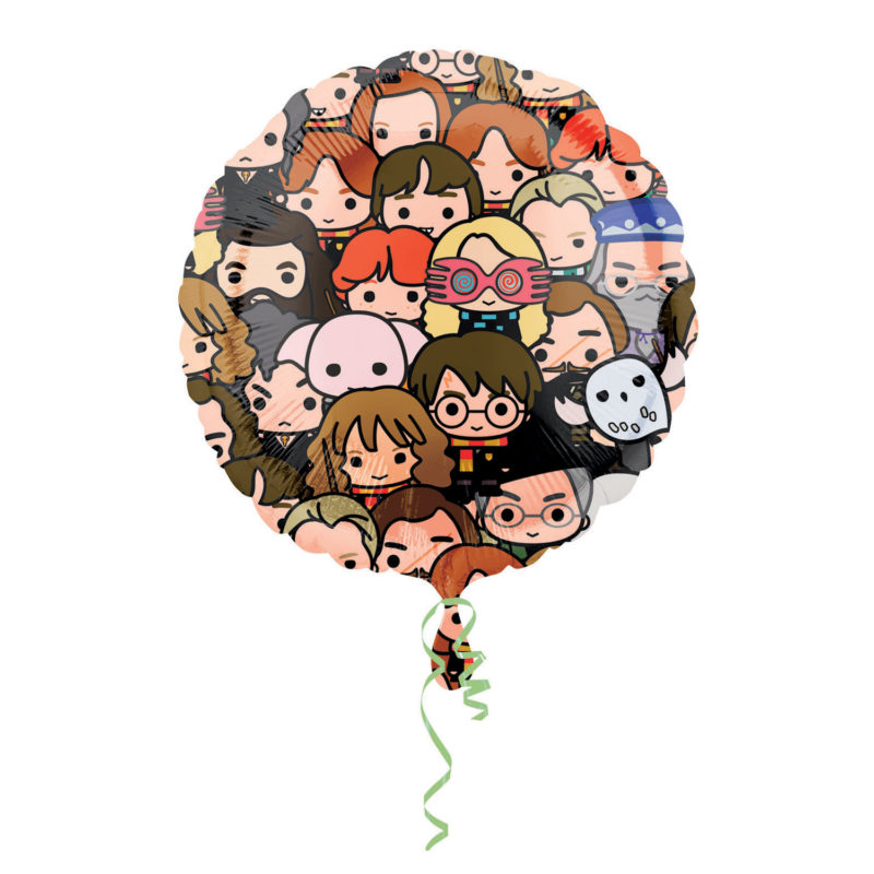 harry potter multi face 18" foil balloon