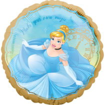 cinderella once upon a time 18" foil balloon