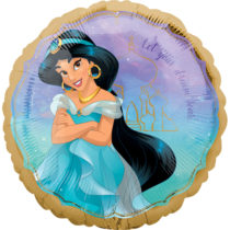 jasmine once upon a time 18" foil balloon