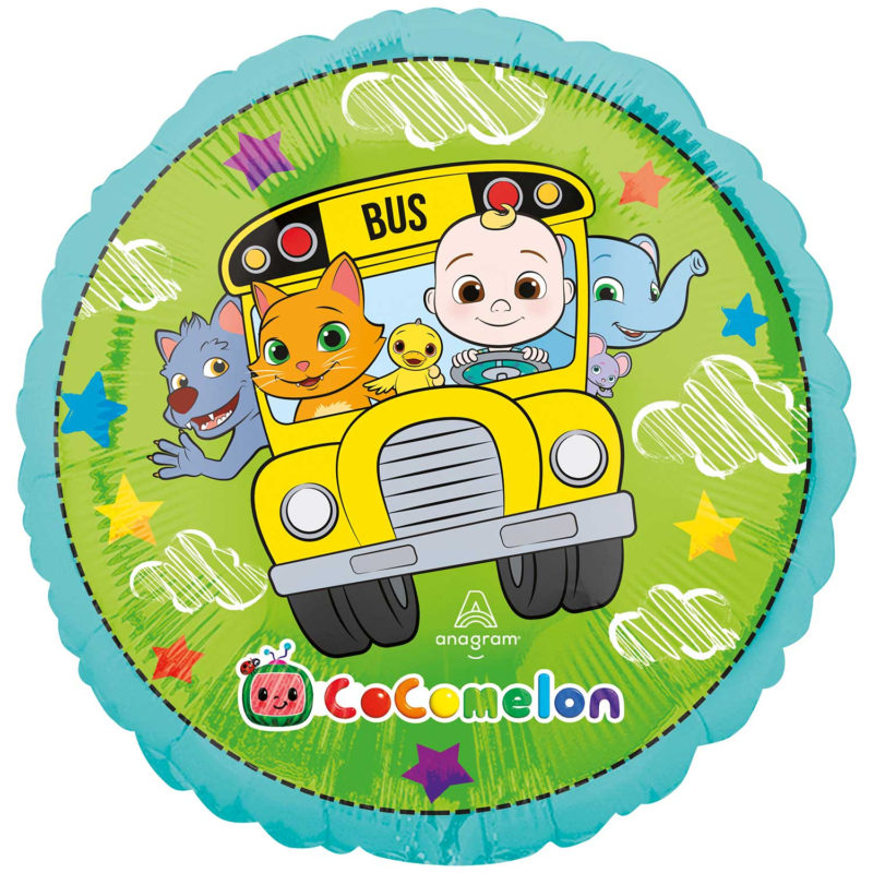 cocomelon 18" anagram standard foil balloon
