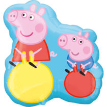 peppa pig supershape xl foil balloon