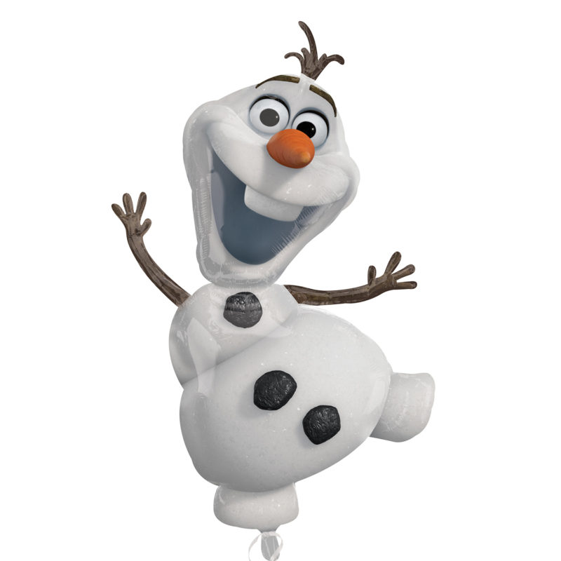 frozen olaf supershape foil balloon