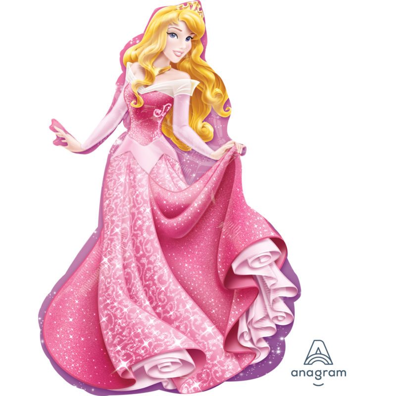 princess sleeping beauty supershape foil balloon