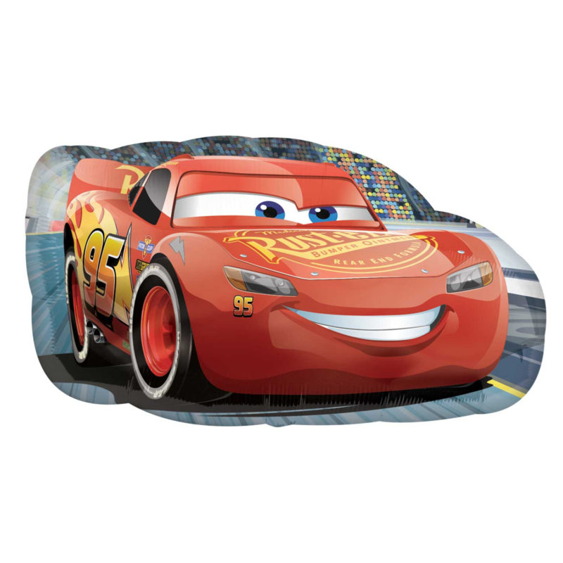 cars 3 lightning mcqueen supershape foil balloon