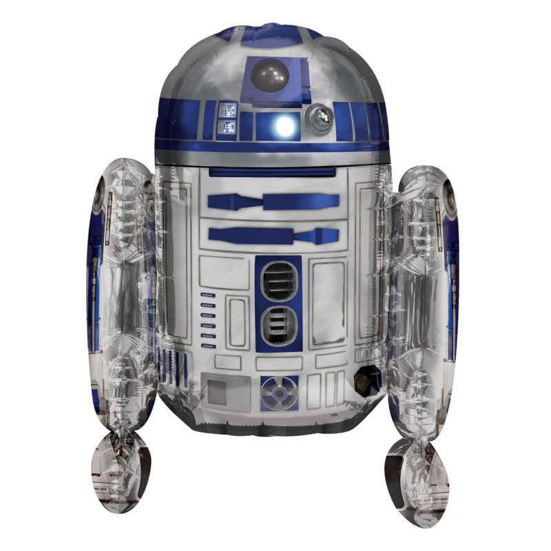 star wars r2-d2 sitter foil balloon