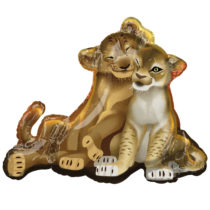 the lion king supershape foil balloon