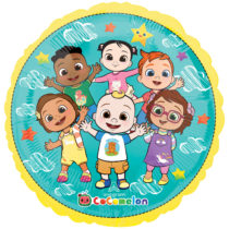 cocomelon jumbo hx round foil balloon