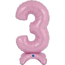 STAND UP NUMBER 3 IN PINK
