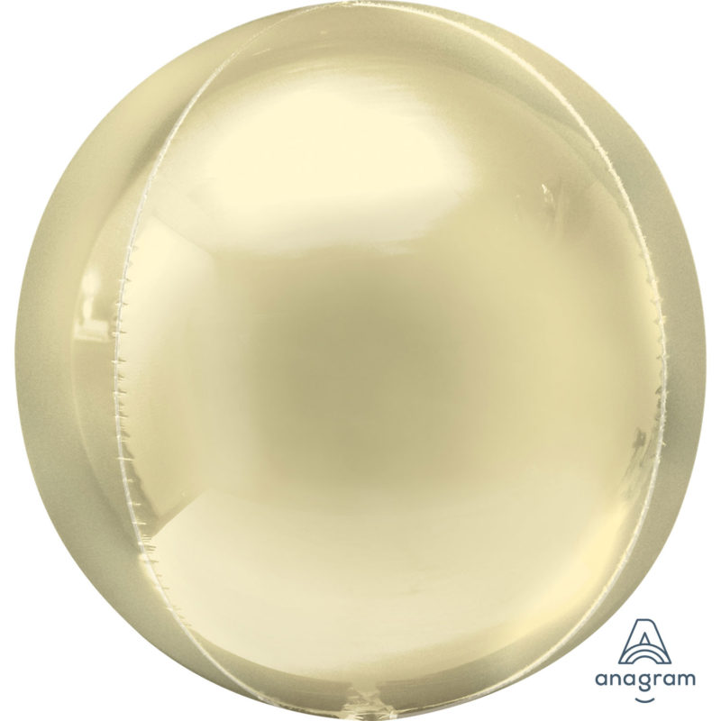 pastel yellow orbz xl balloon