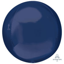 navy orbz xl 15" foil balloon