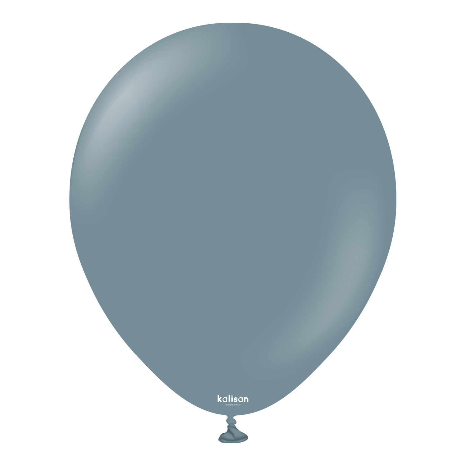 denium blue kalisan 12" latex balloon